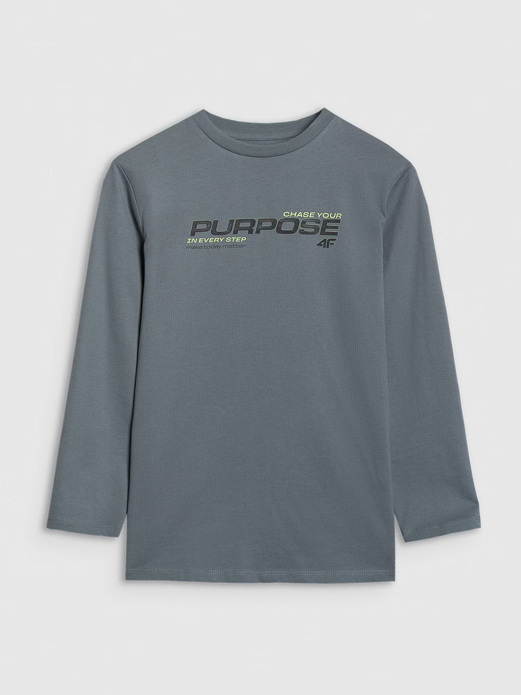 Longsleeve regular z nadrukiem chłopięcy