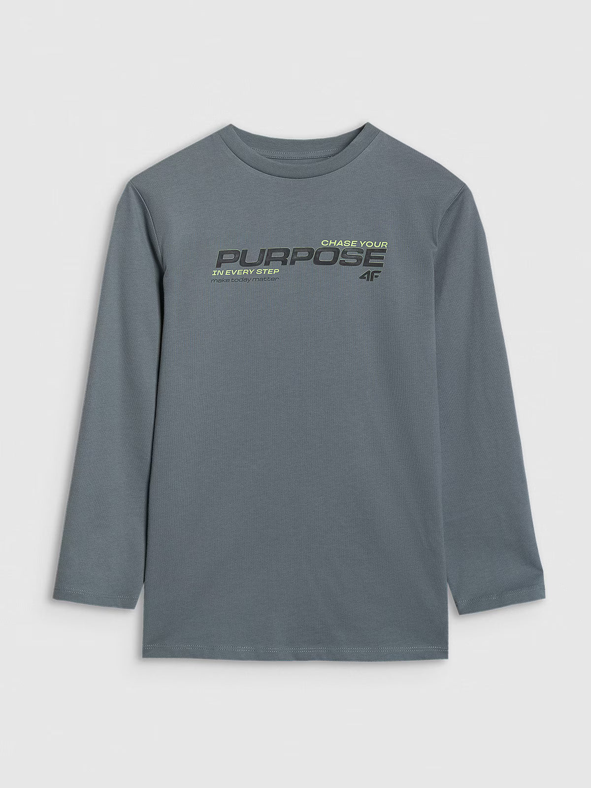 Longsleeve regular z nadrukiem chłopięcy