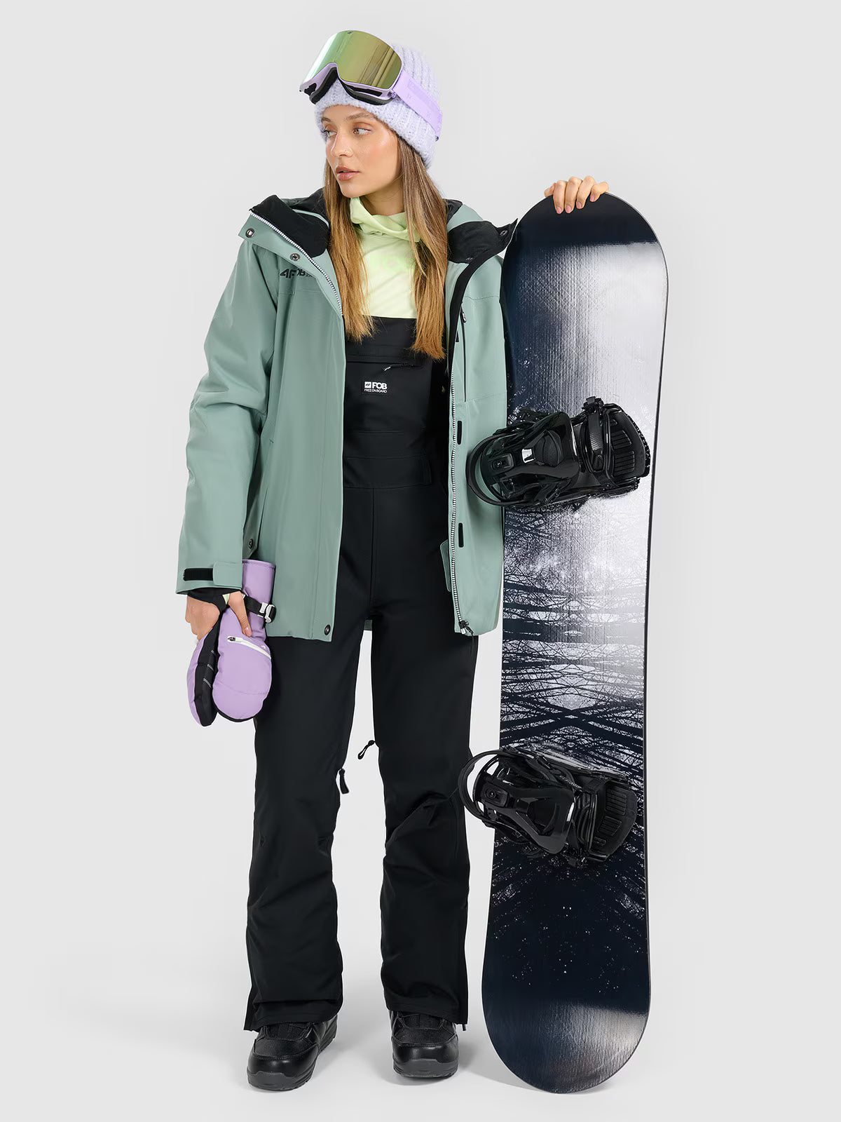 Kurtka snowboardowa membrana 15000 damska