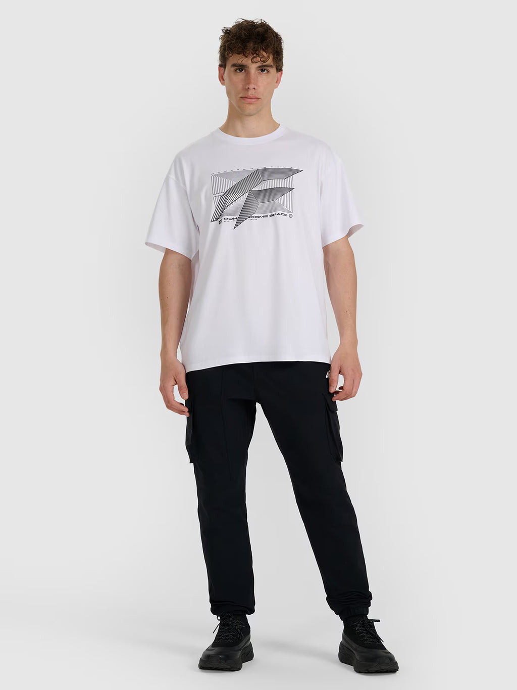 T-shirt regular z nadrukiem męski