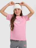 T-shirt regular z nadrukiem dziewczęcy
