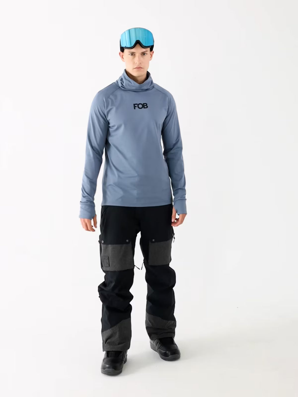 Spodnie snowboardowe membrana 10000 męskie