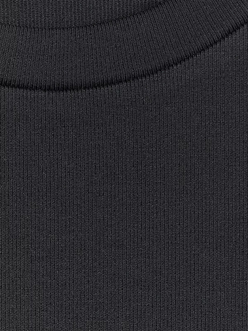 T-shirt z prążkowanej dzianiny z modalem damski