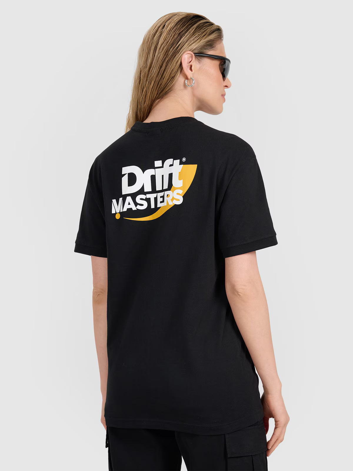 T-shirt regular z nadrukiem uniseks 4F x Drift Masters
