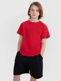 T-shirt oversize z nadrukiem chłopięcy