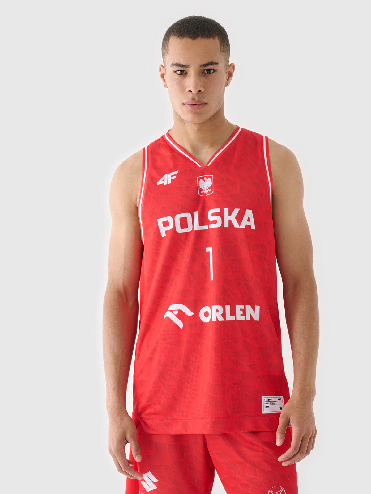 Koszulka reprezentacyjna męska 4F x PZKOSZ 2024 - SOCHAN