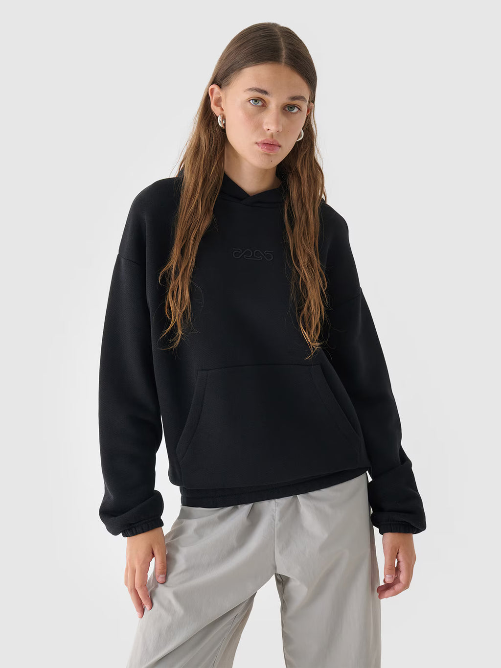 Bluza dresowa nierozpinana z kapturem damska Outhorn