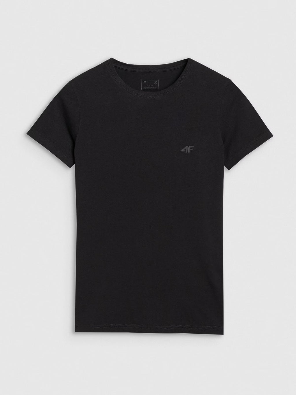 T-shirt slim gładki damski (2-pack)