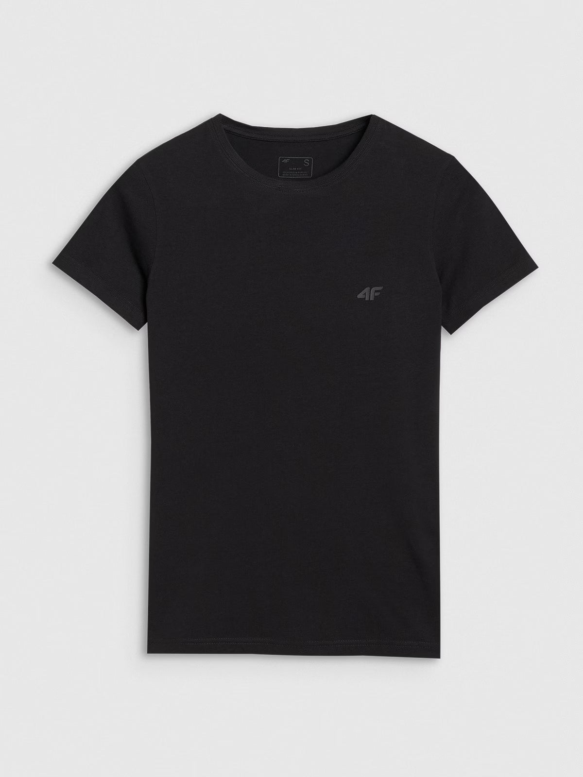 T-shirt slim gładki damski (2-pack)