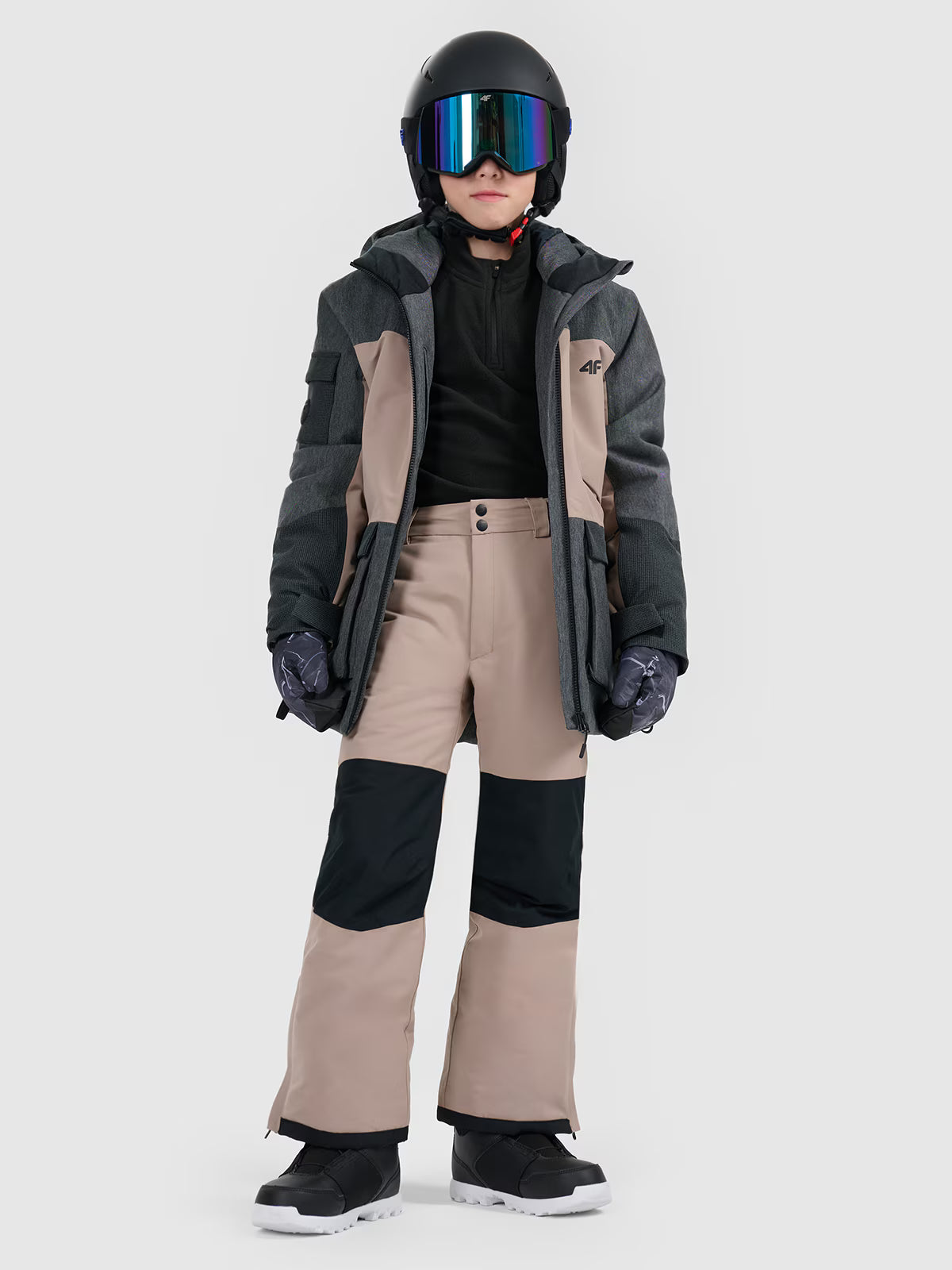 Kurtka snowboardowa membrana 10000 dziecięca