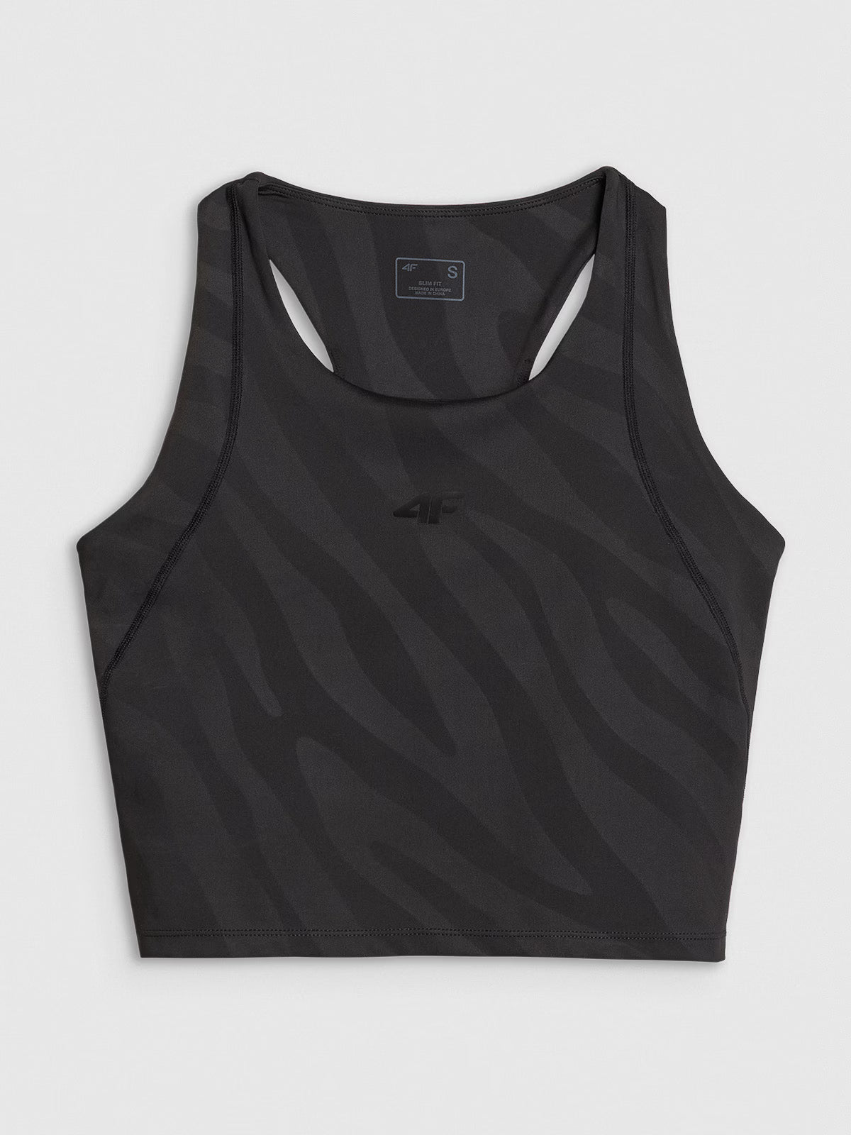 Crop top treningowy szybkoschnący damski