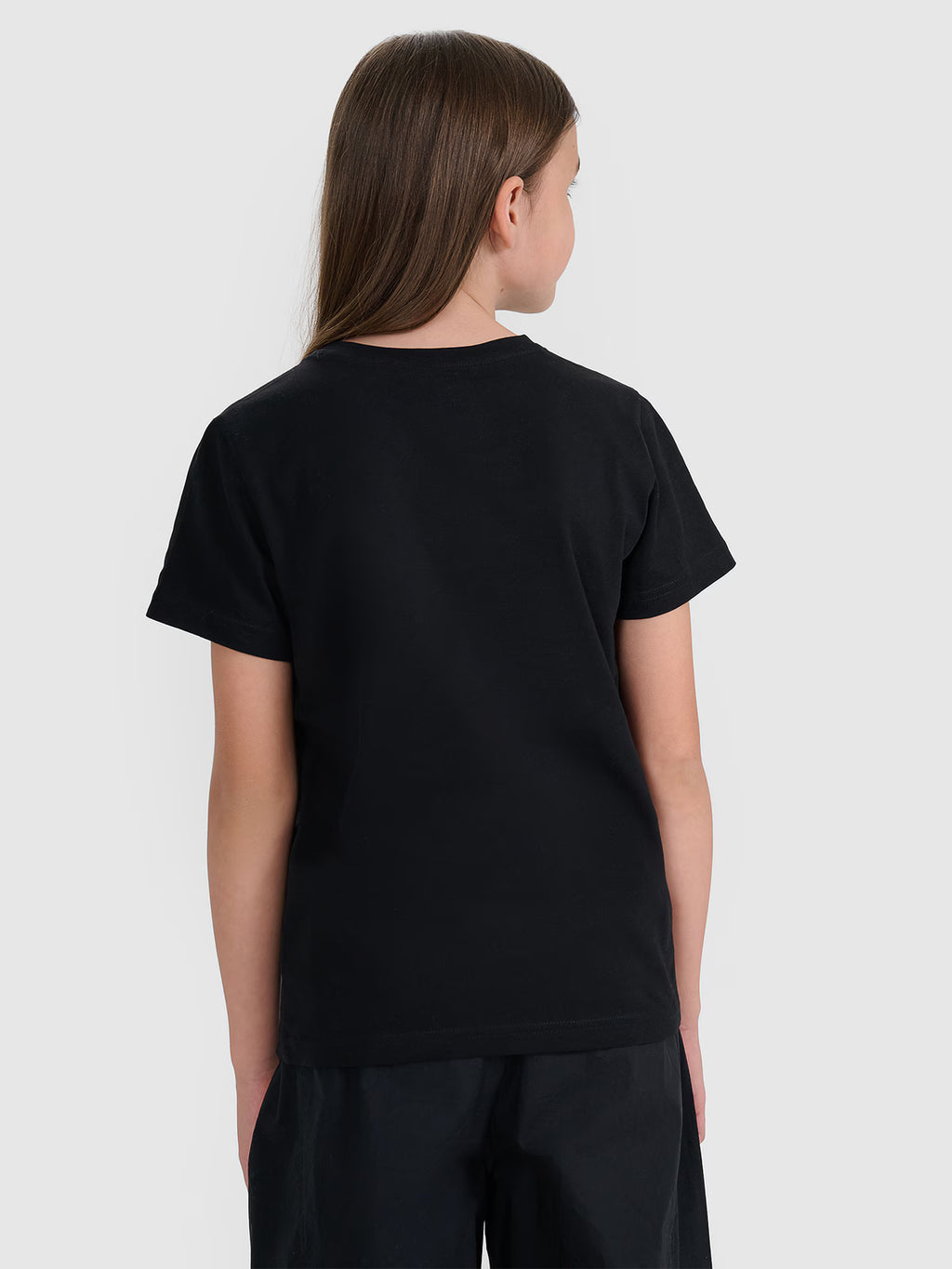 T-shirt regular gładki (2-pack) dziecięcy