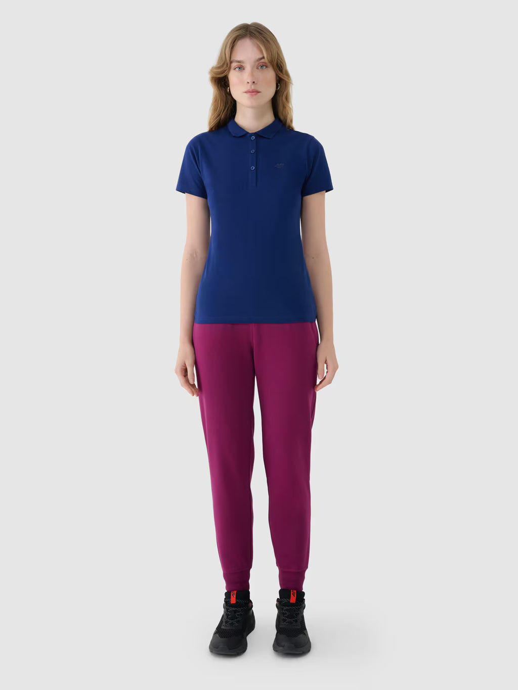 Koszulka polo slim damska