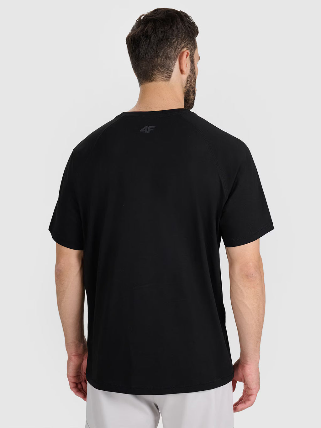 T-shirt oversize gładki męski
