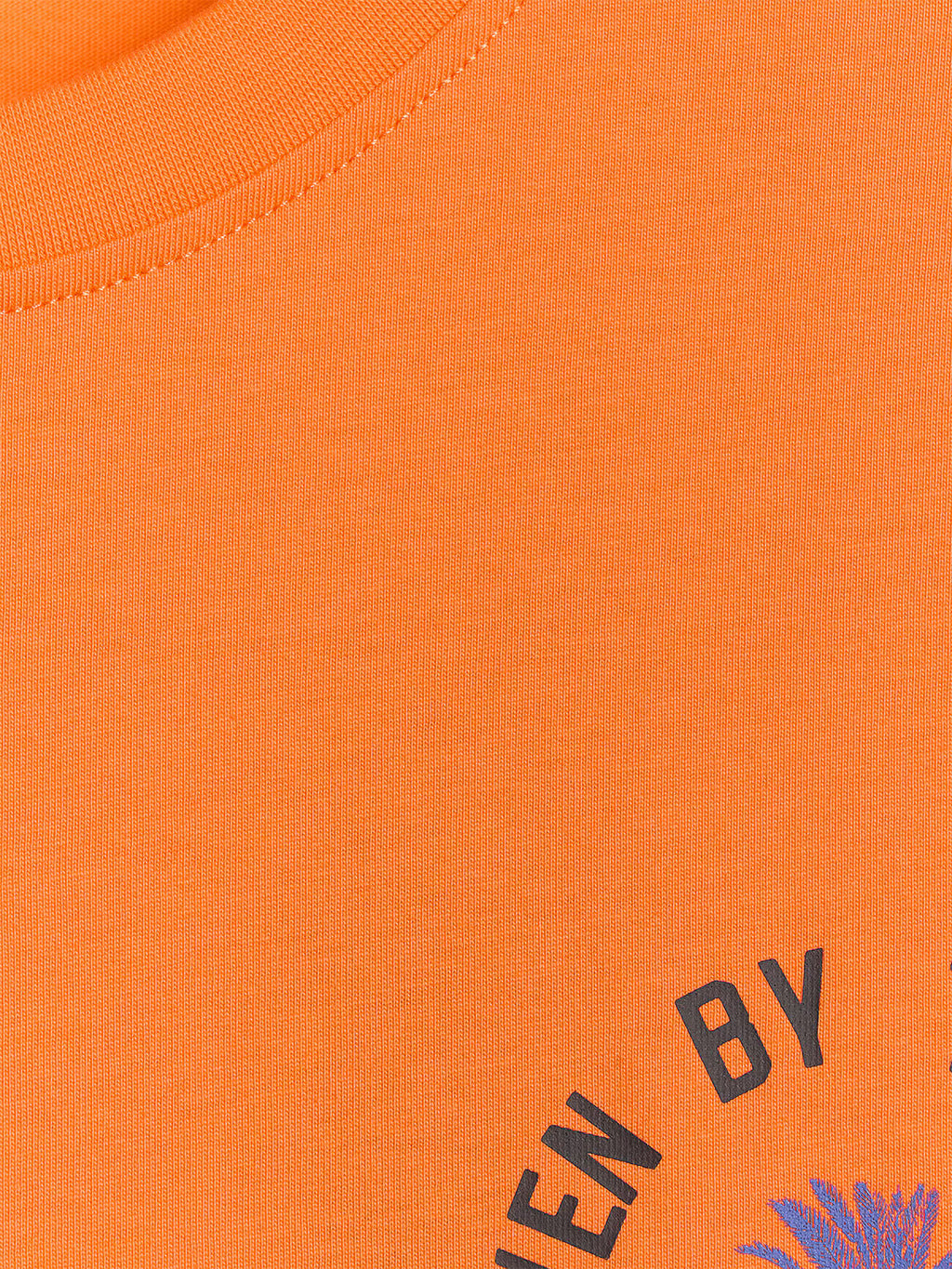 T-shirt oversize z nadrukiem męski