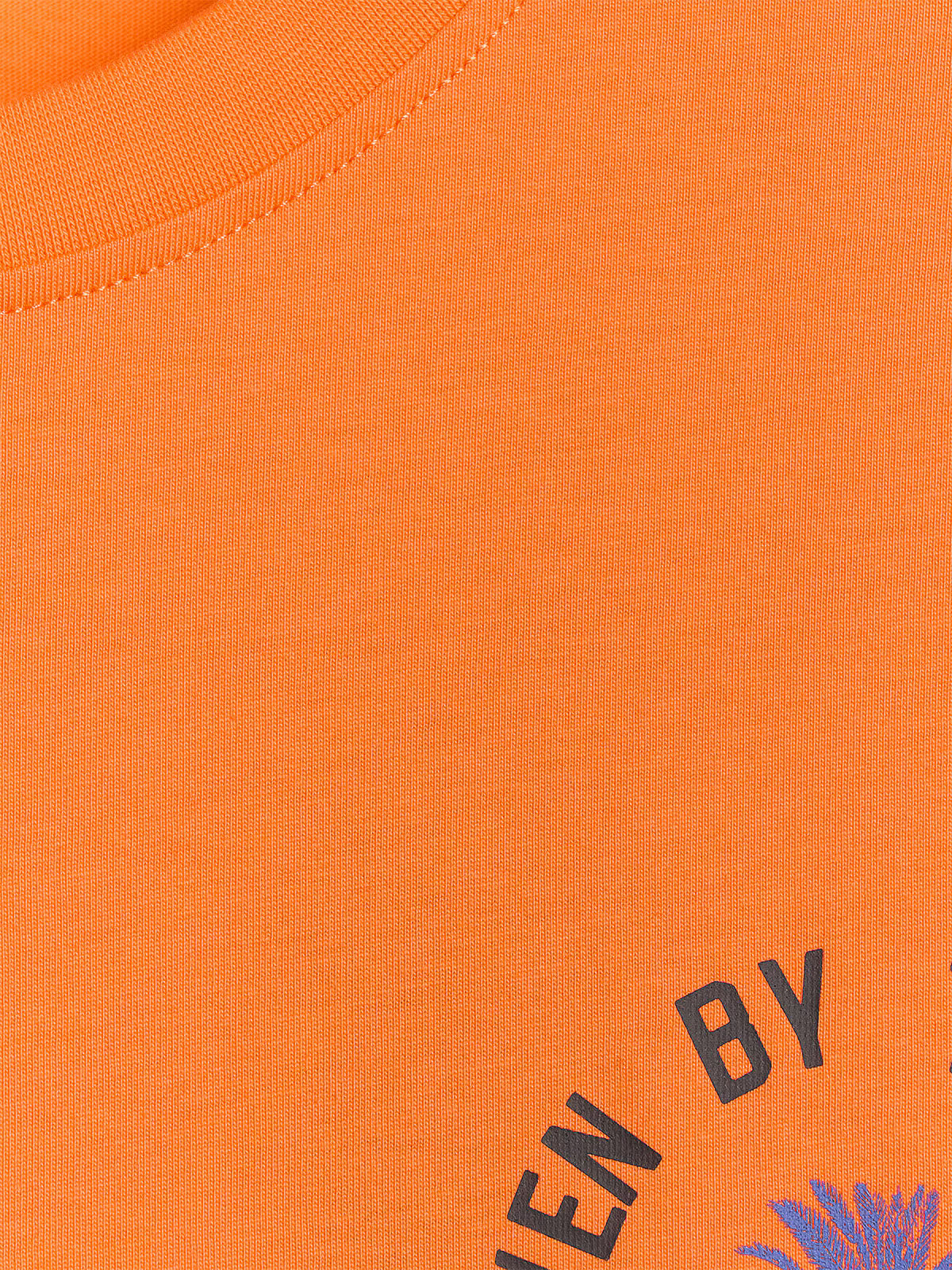 T-shirt oversize z nadrukiem męski