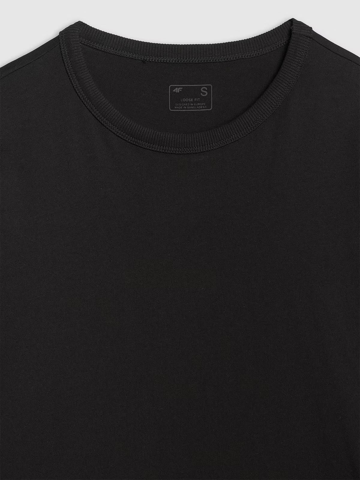 T-shirt oversize gładki damski