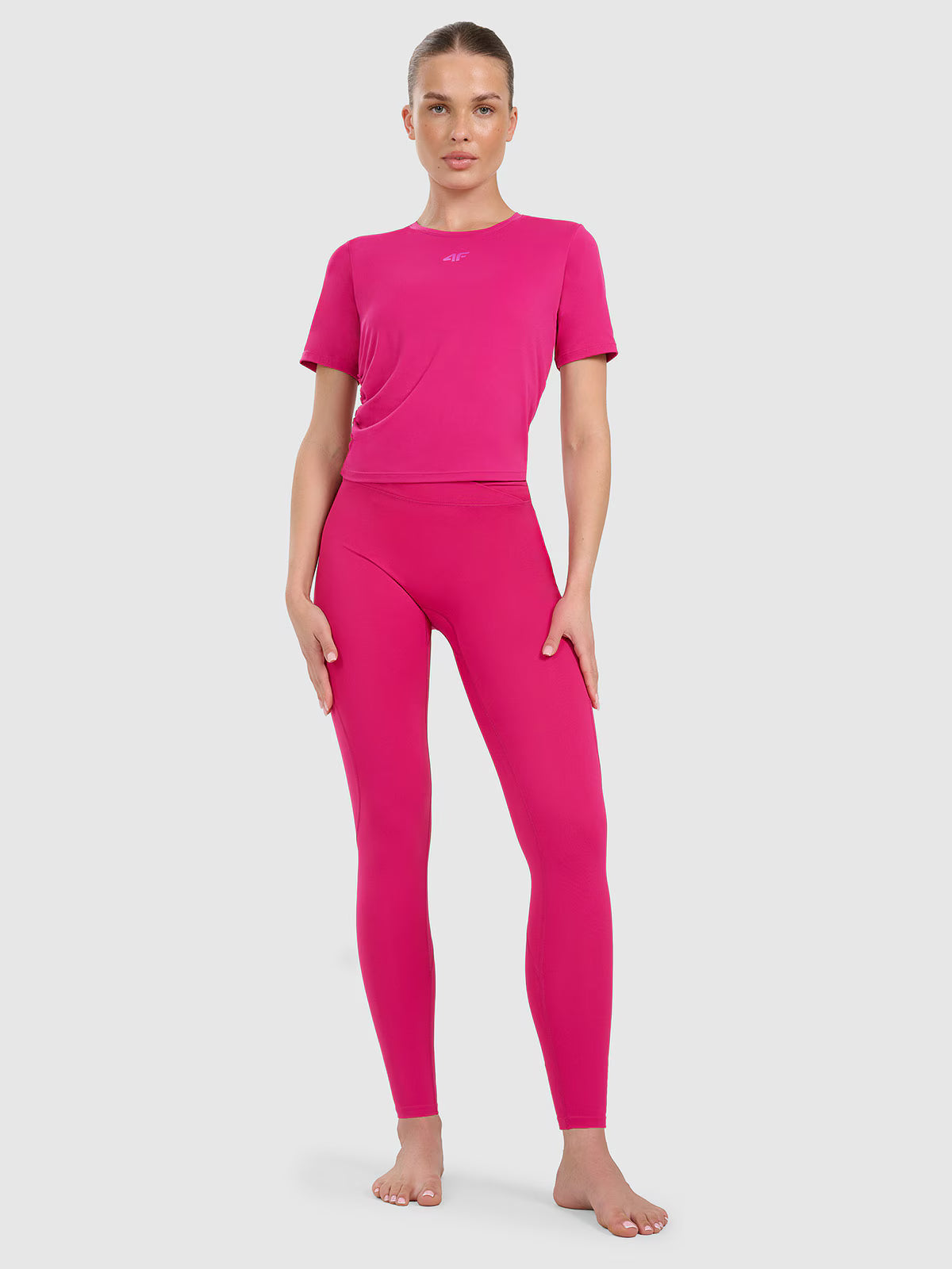 Legginsy do jogi i pilatesu szybkoschnące damskie