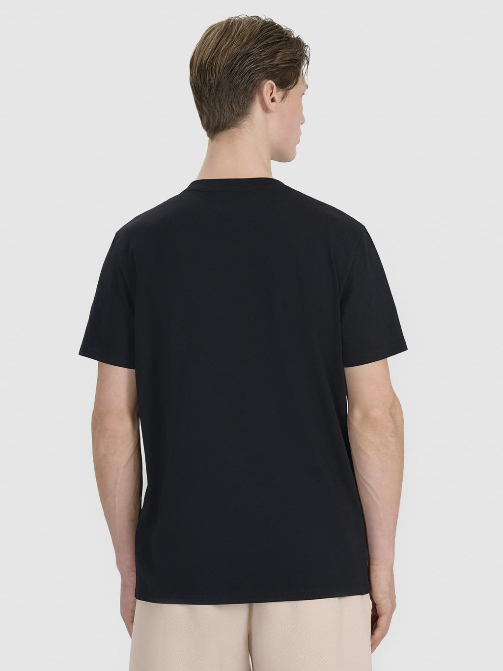 T-shirt regular z nadrukiem męski