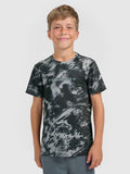 T-shirt sportowy szybkoschnący chłopięcy