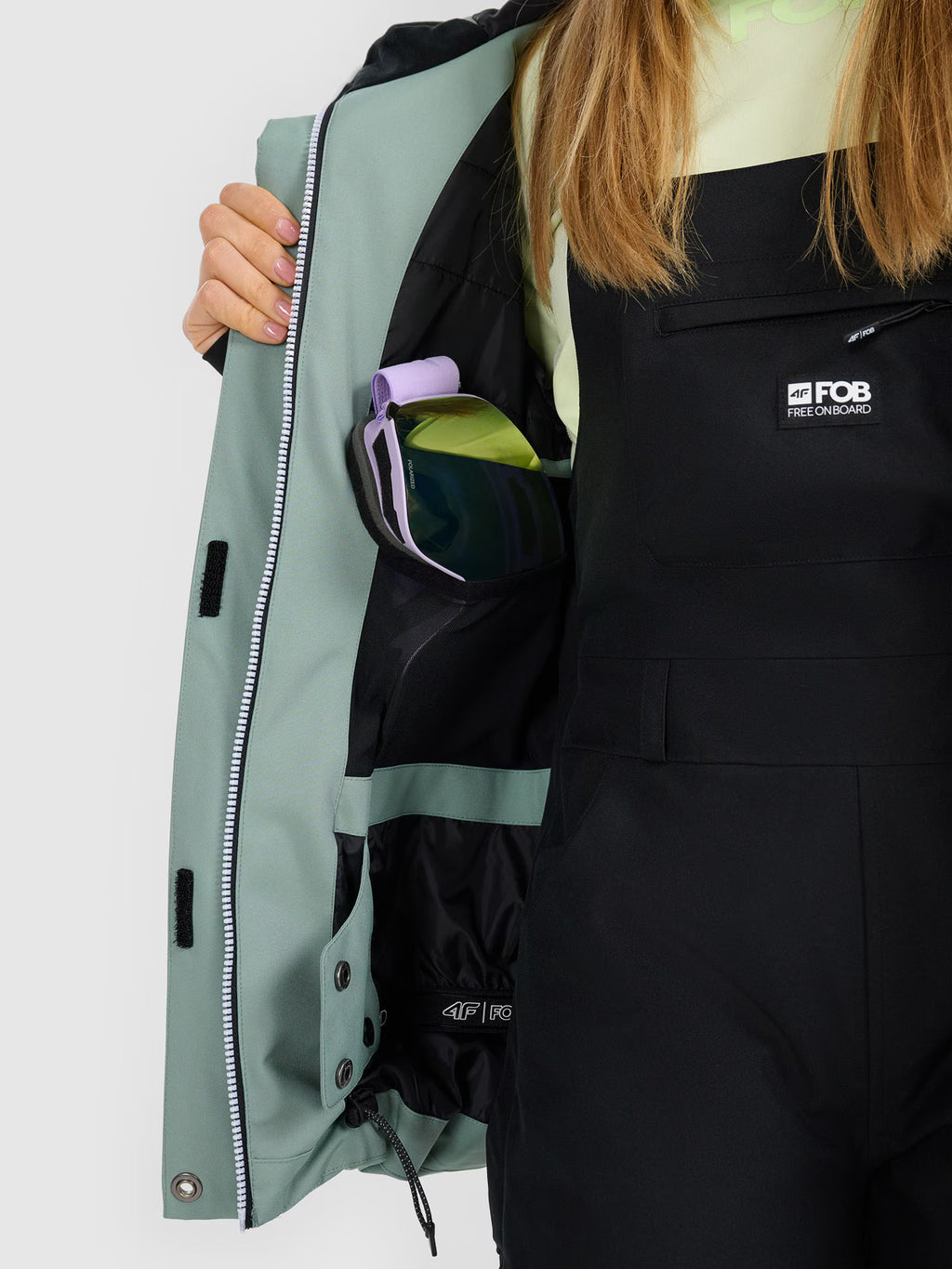 Kurtka snowboardowa membrana 15000 damska