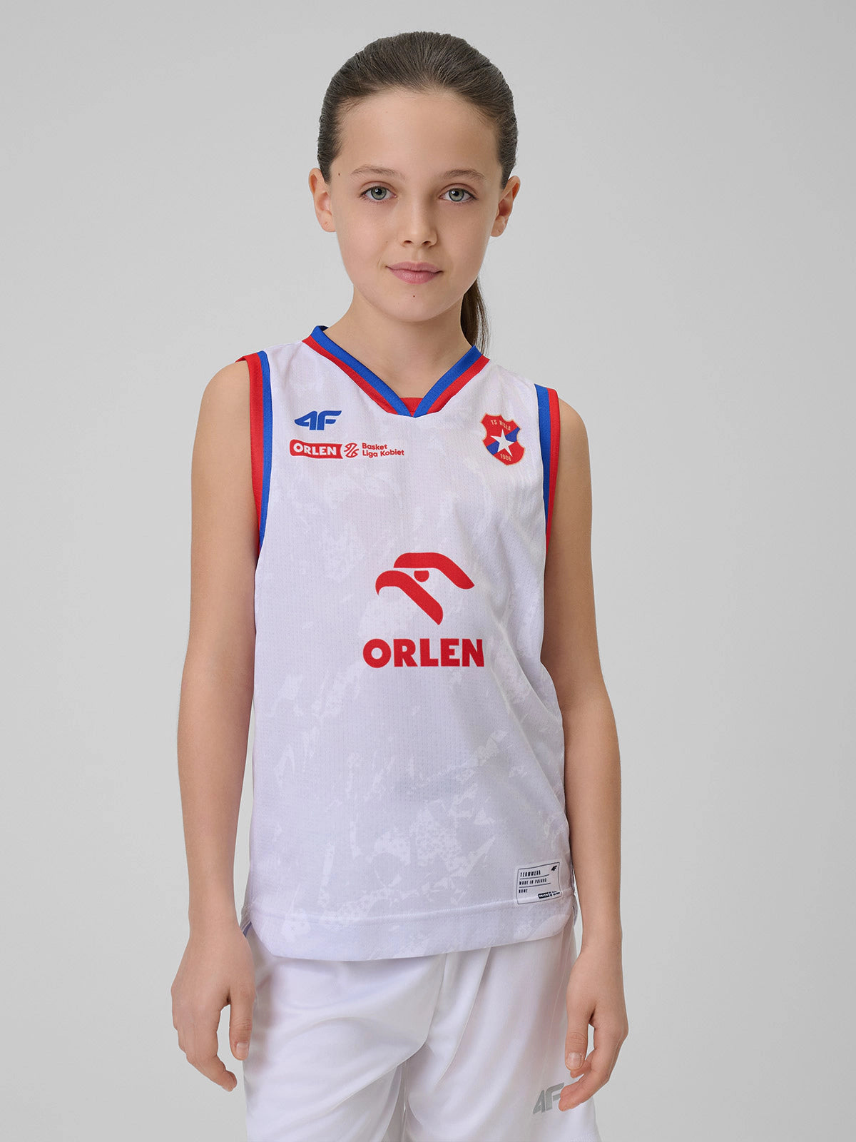 Koszulka meczowa replika domowa z sezonu 2025/26 dziecięca 4F x Wisła Kraków
