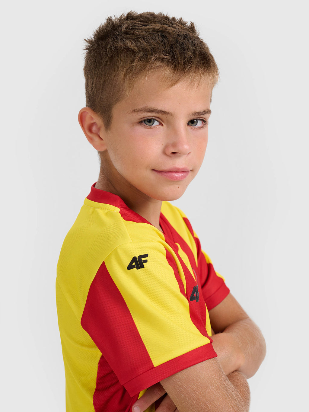 Koszulka klubowa domowa z sezonu 2025/26 dziecięca 4F x Korona Kielce