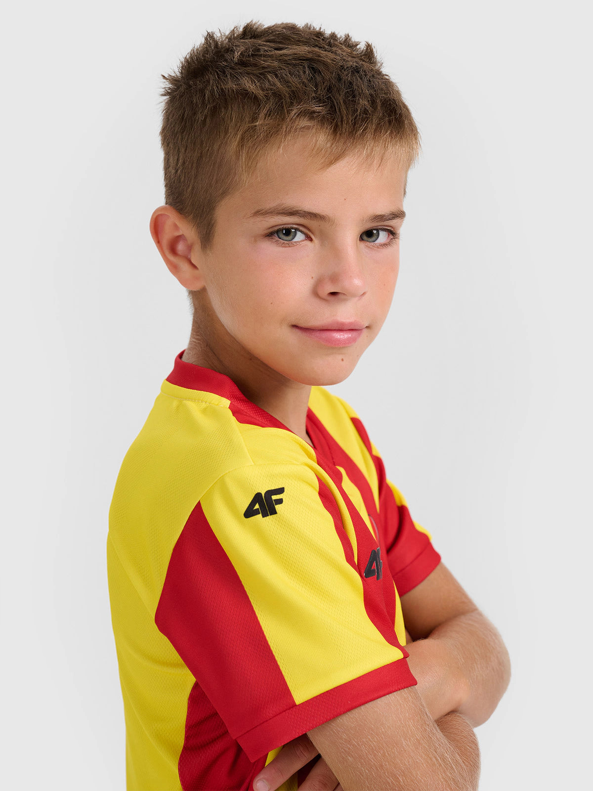 Koszulka klubowa domowa z sezonu 2025/26 dziecięca 4F x Korona Kielce
