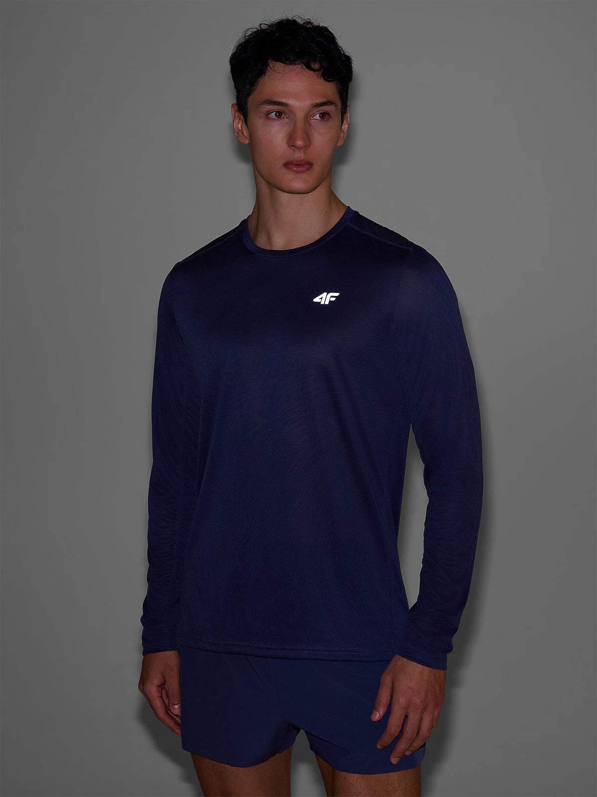 Longsleeve do biegania szybkoschnący męski