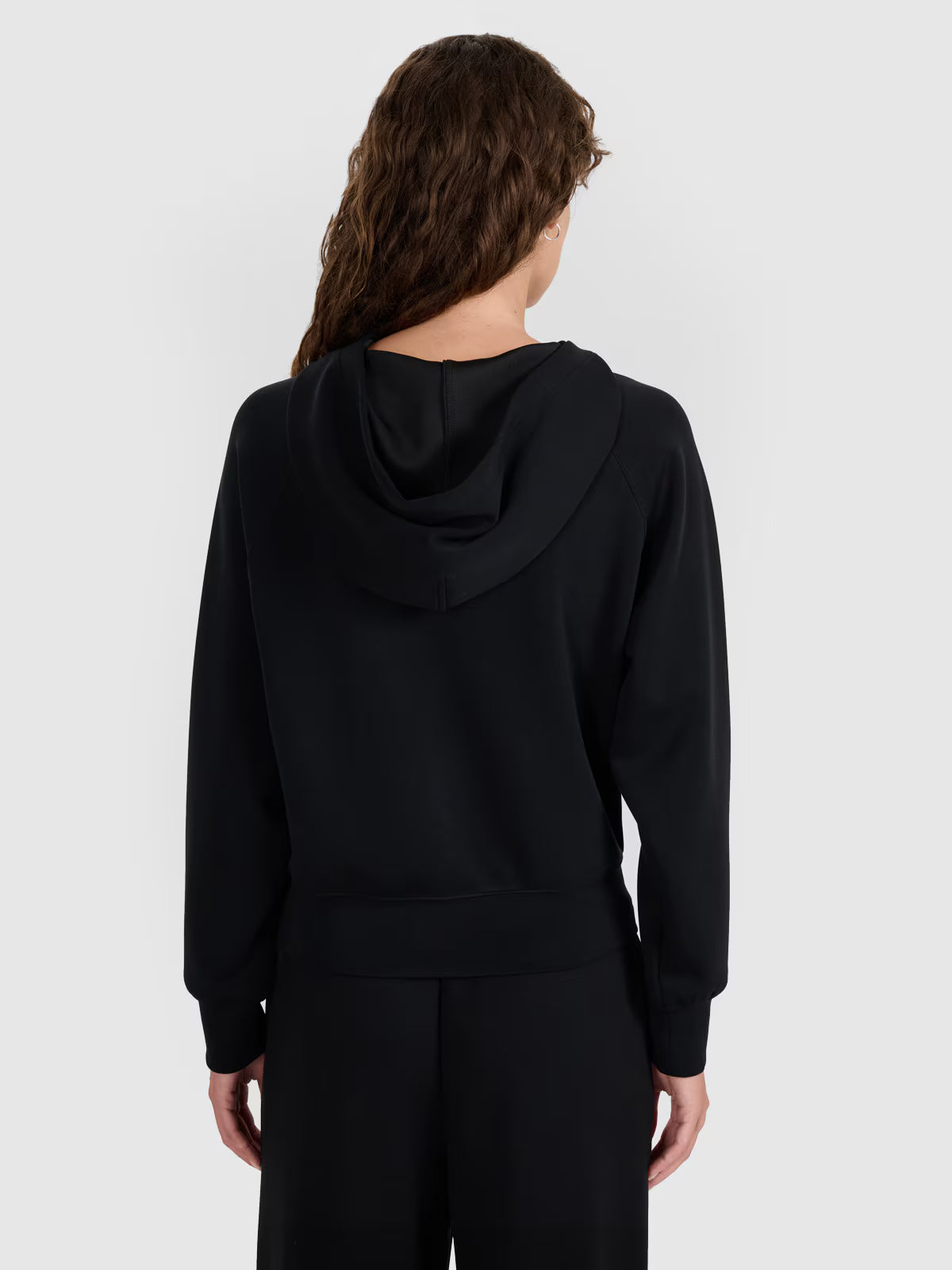 Bluza dresowa nierozpinana z modalem damska