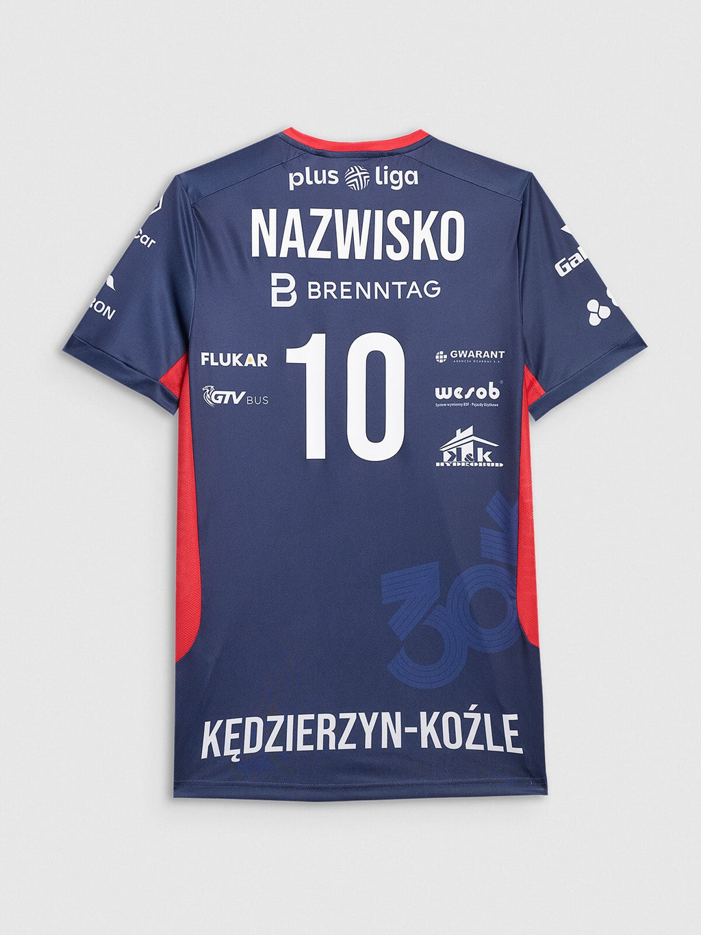 Koszulka meczowa replika wyjazdowa z sezonu 2024/25 męska 4F x Zaksa Kędzierzyn Koźle