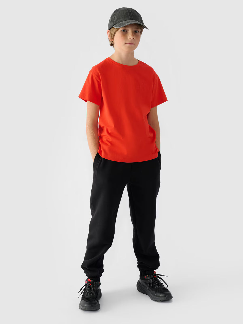 T-shirt gładki chłopięcy