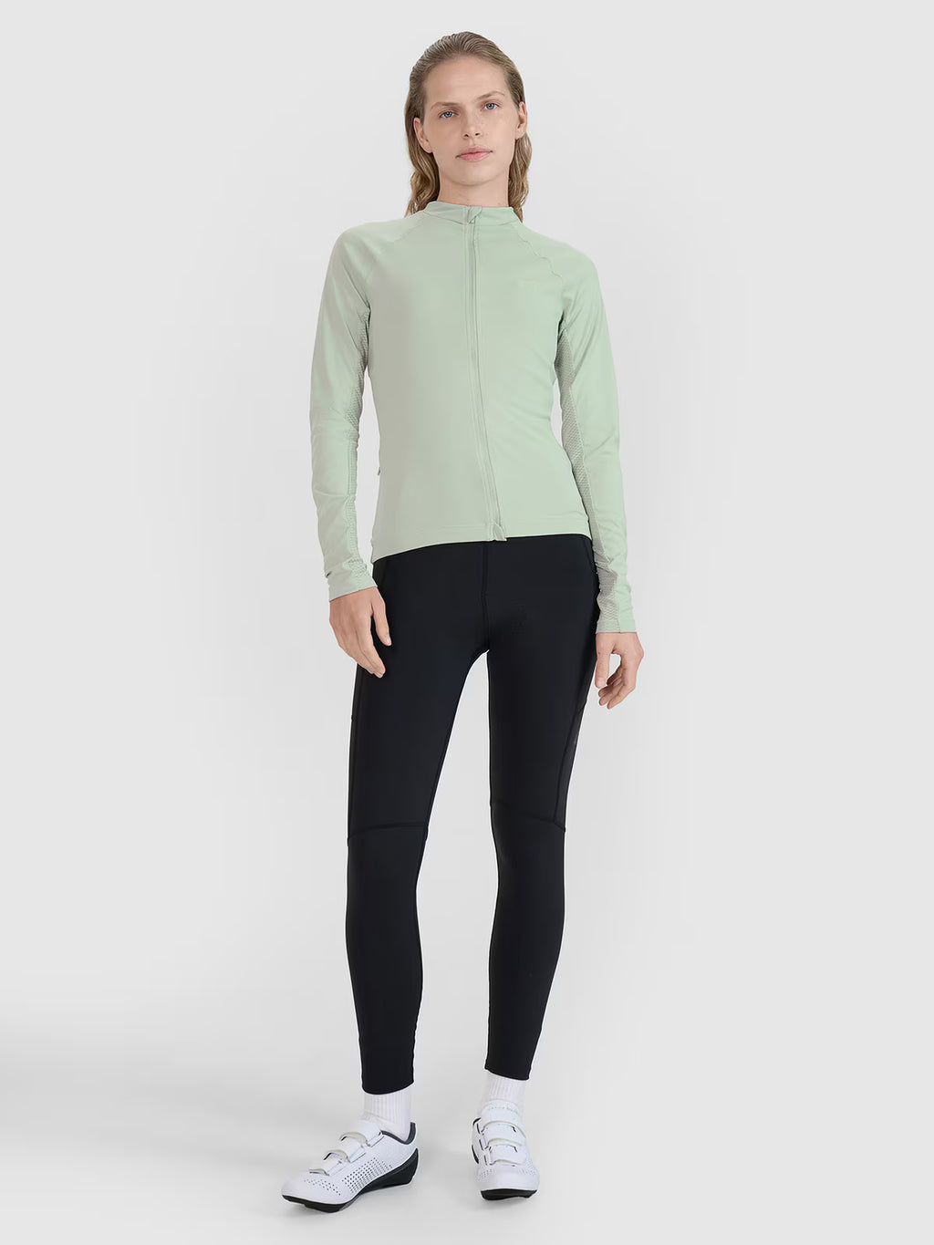 Longsleeve rowerowy rozpinany damski