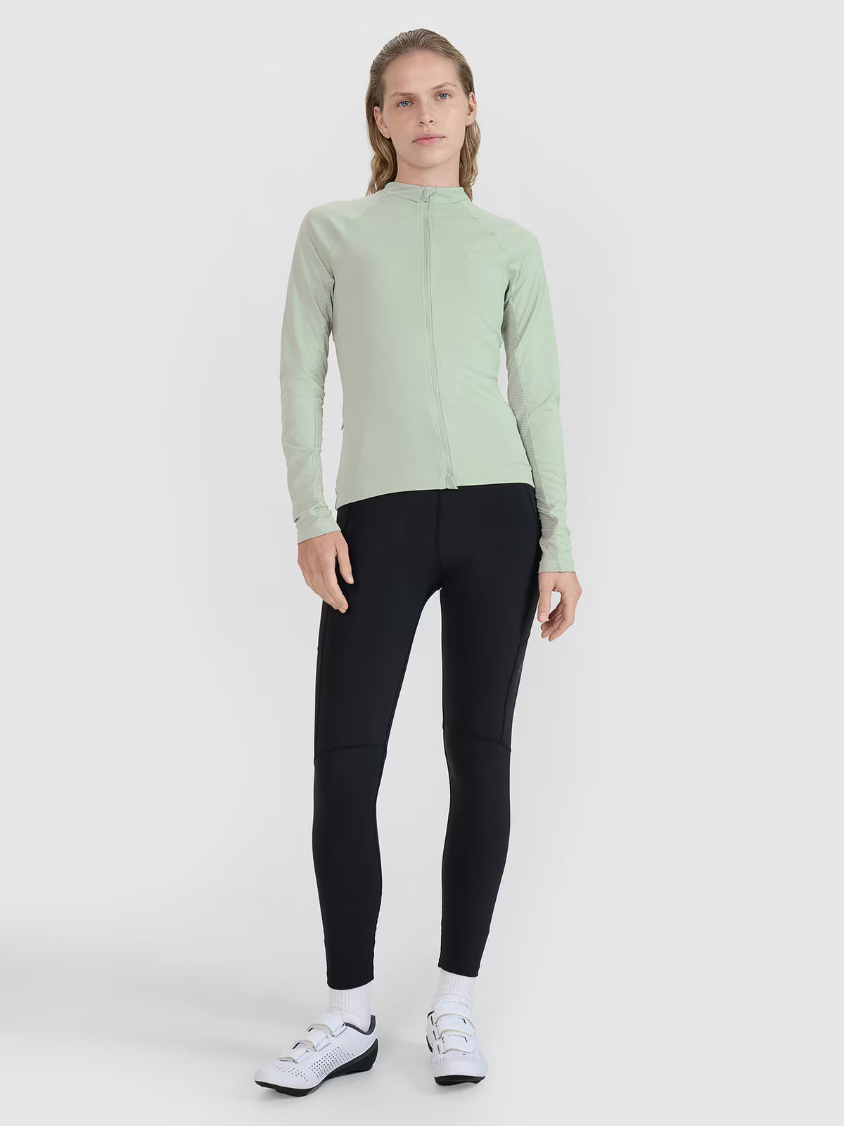 Longsleeve rowerowy rozpinany damski