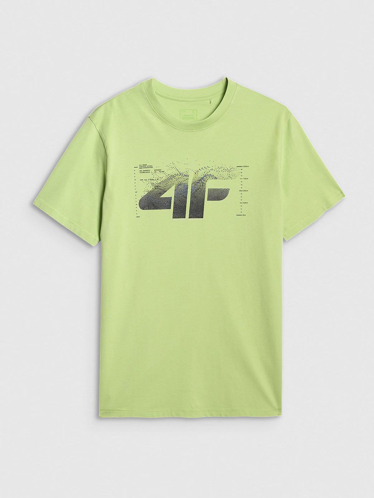 T-shirt regular z nadrukiem męski