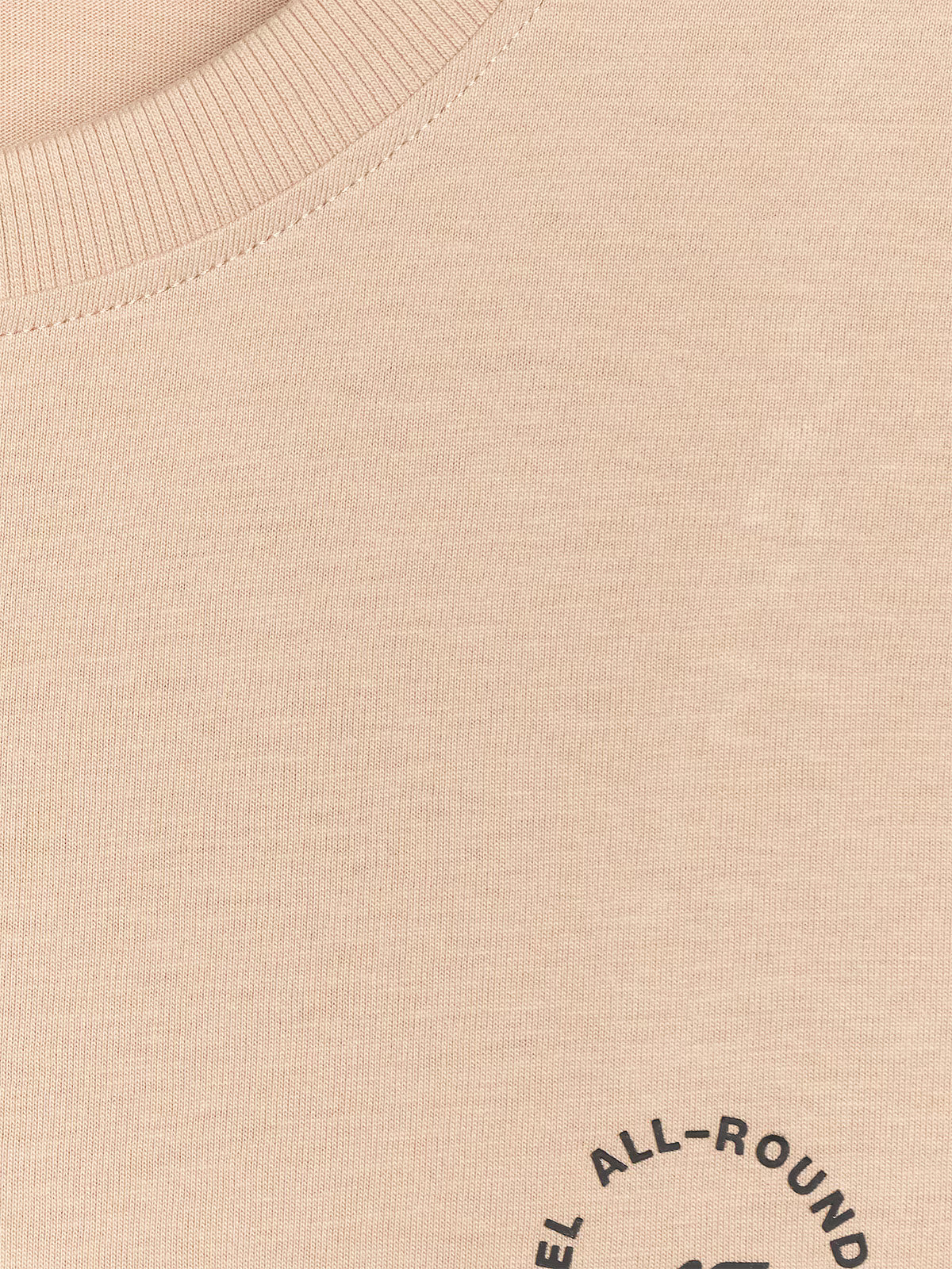 T-shirt oversize z nadrukiem męski