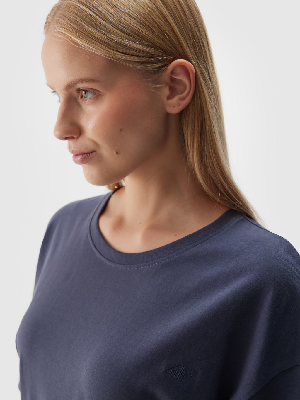 T-shirt oversize gładki uniseks