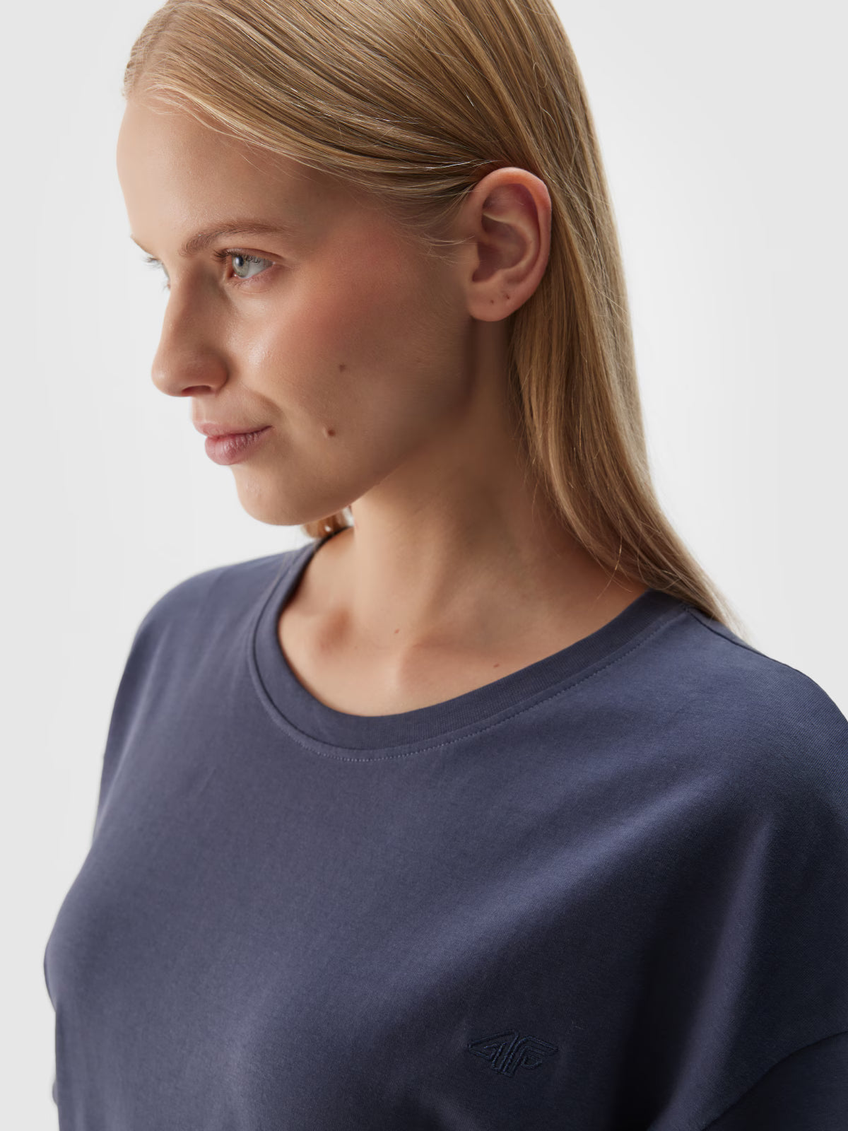 T-shirt oversize gładki uniseks