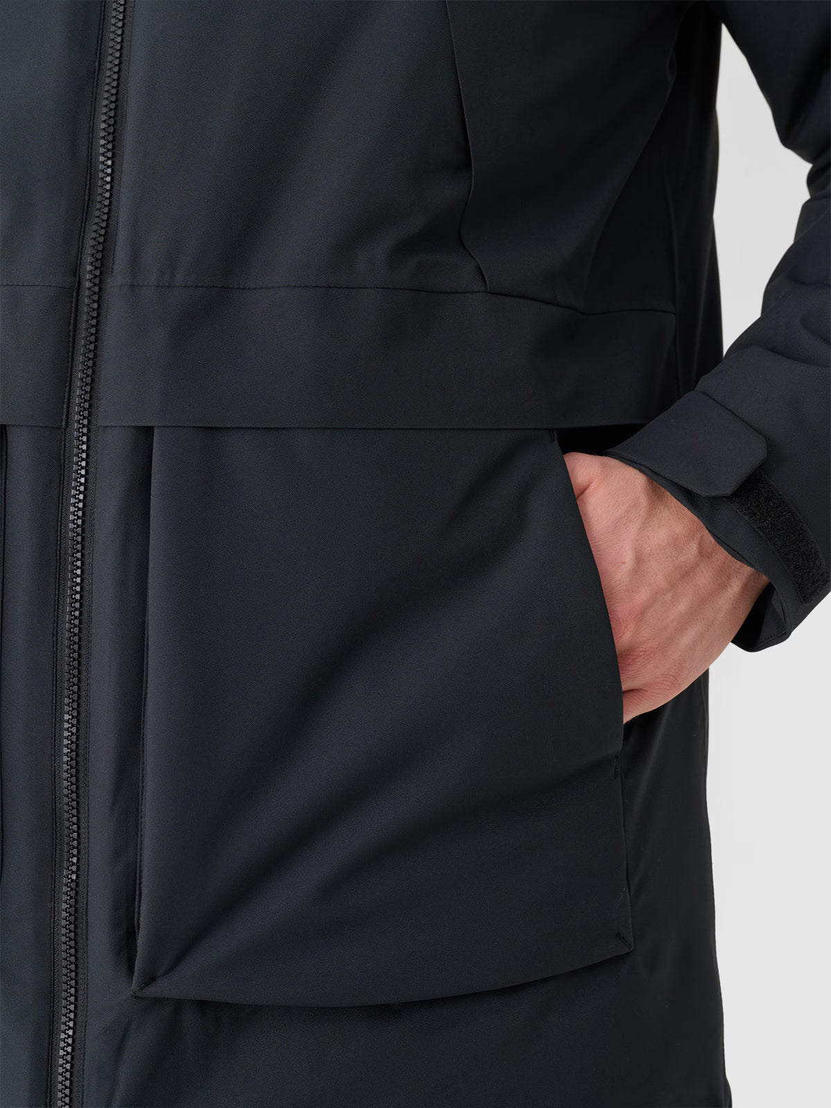 Parka przejściowa membrana 8000 męska