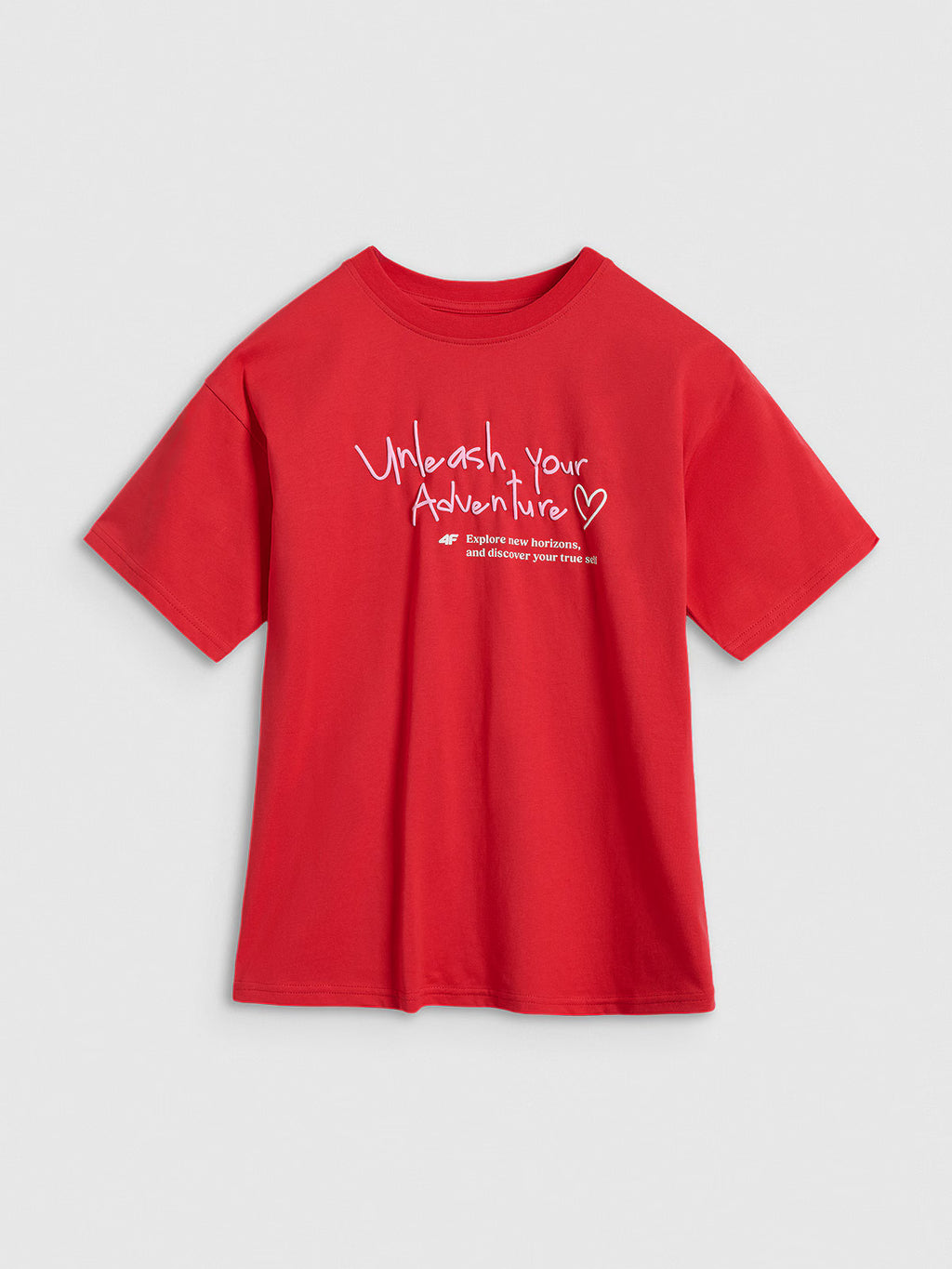 T-shirt regular z nadrukiem dziewczęcy