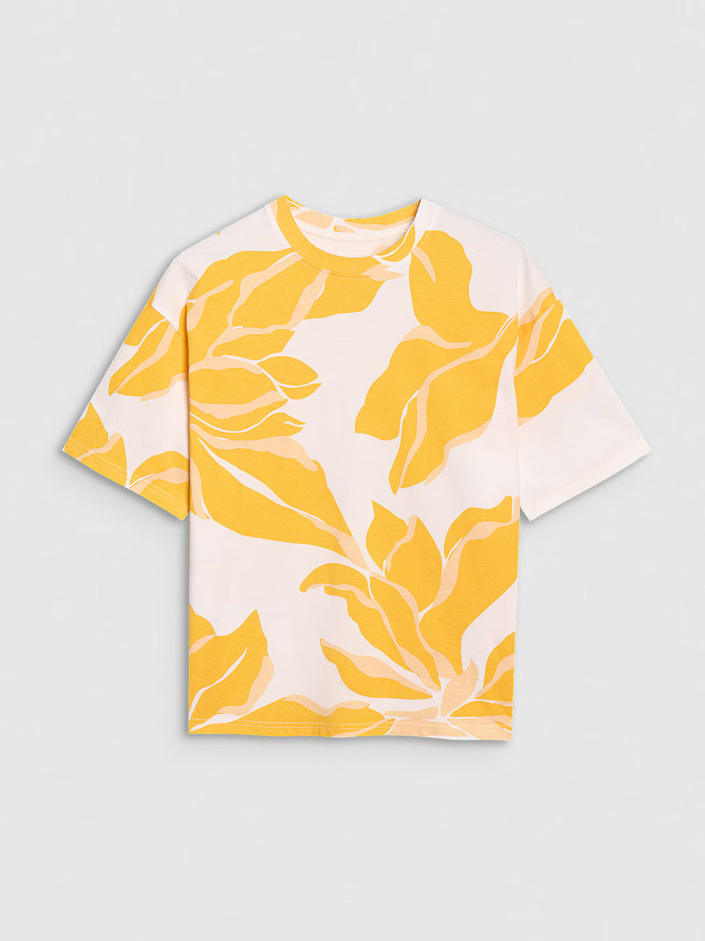 T-shirt oversize z nadrukiem damski