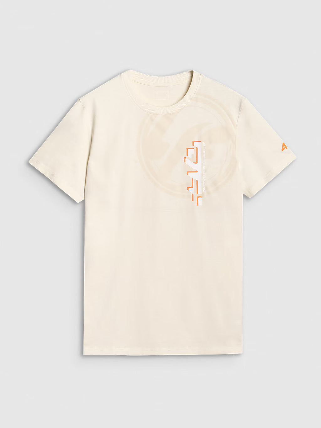 T-shirt regular z nadrukiem męski