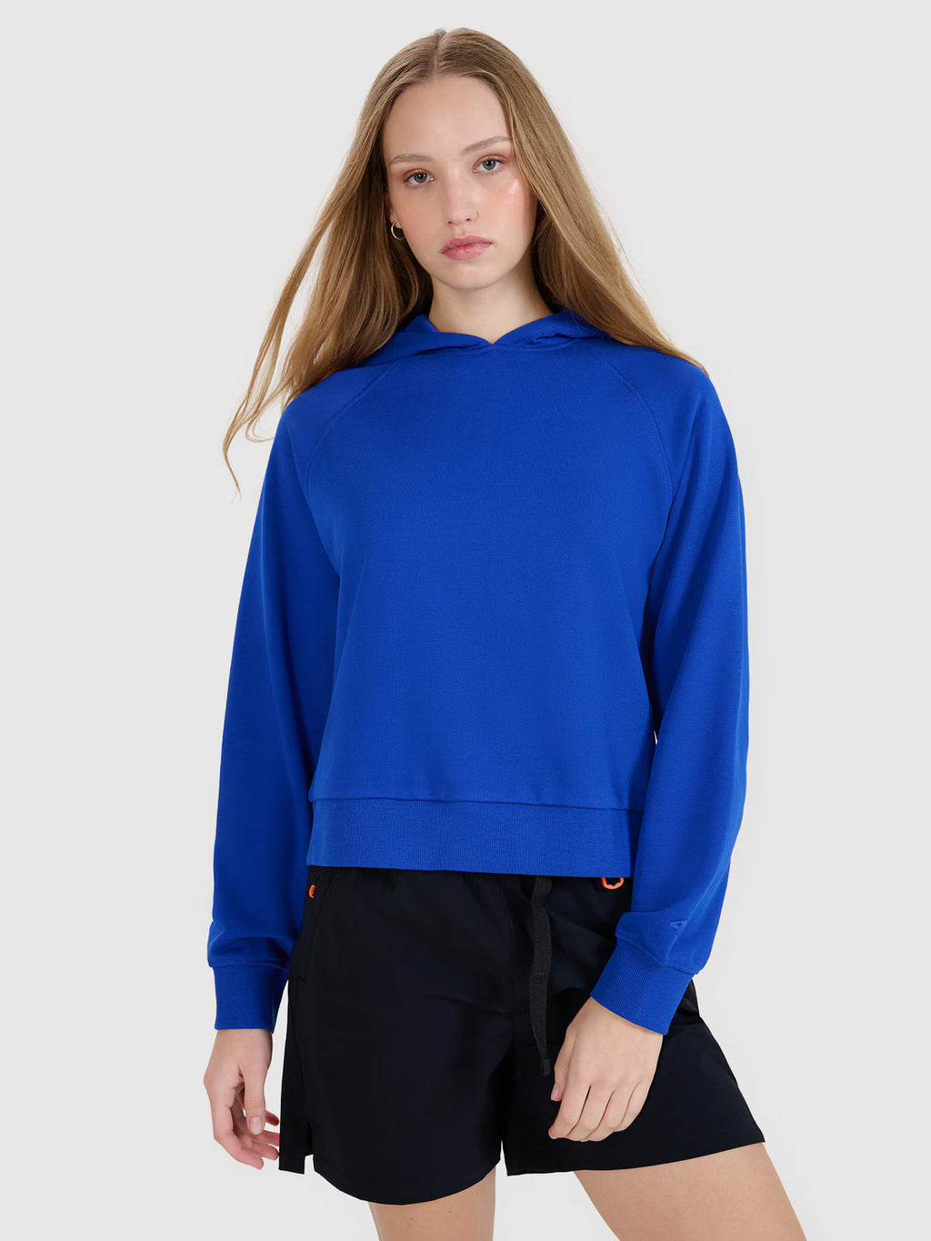 Bluza dresowa nierozpinana z kapturem damska