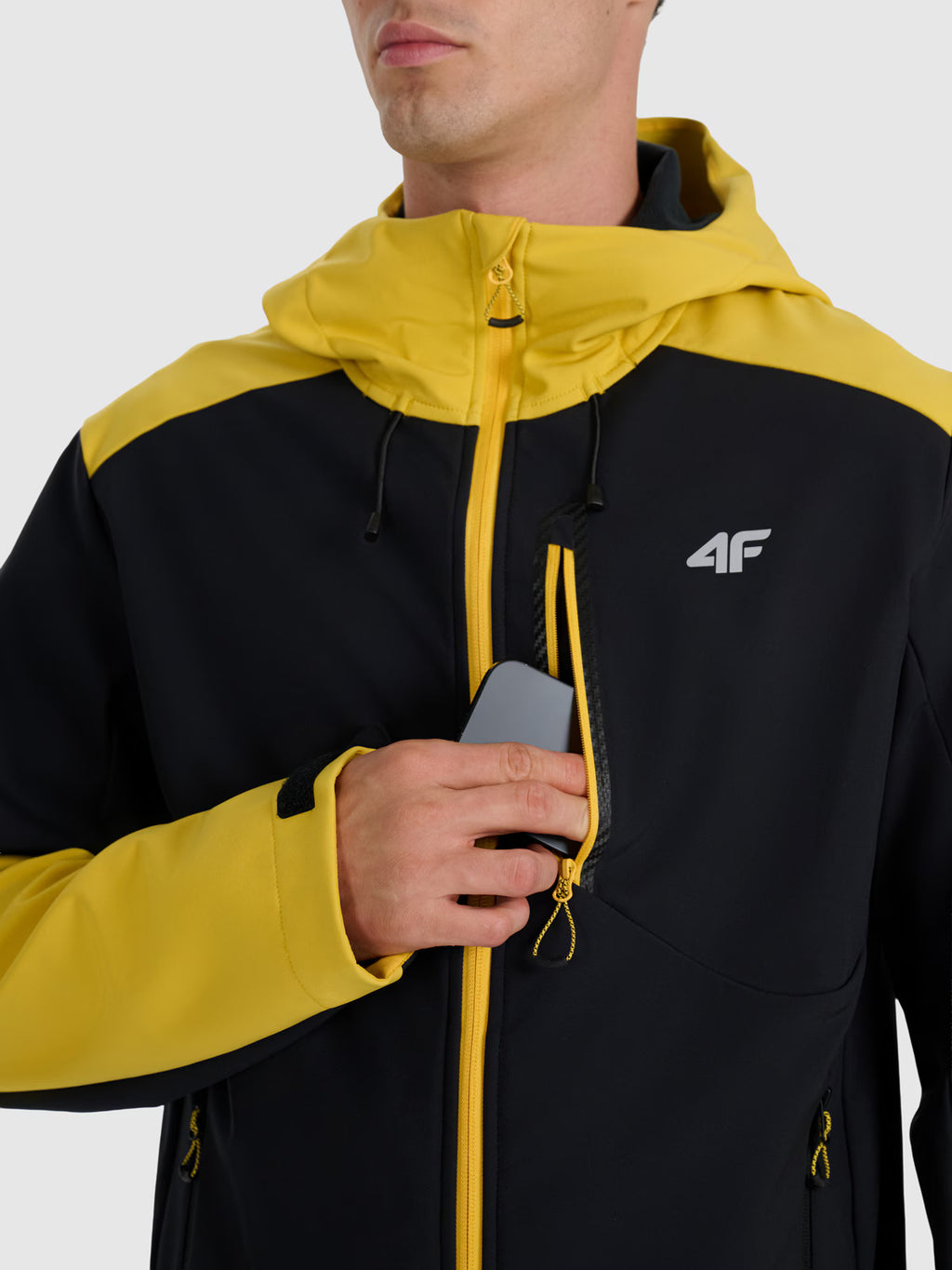 Kurtka softshell wiatroodporna membrana 8000 męska
