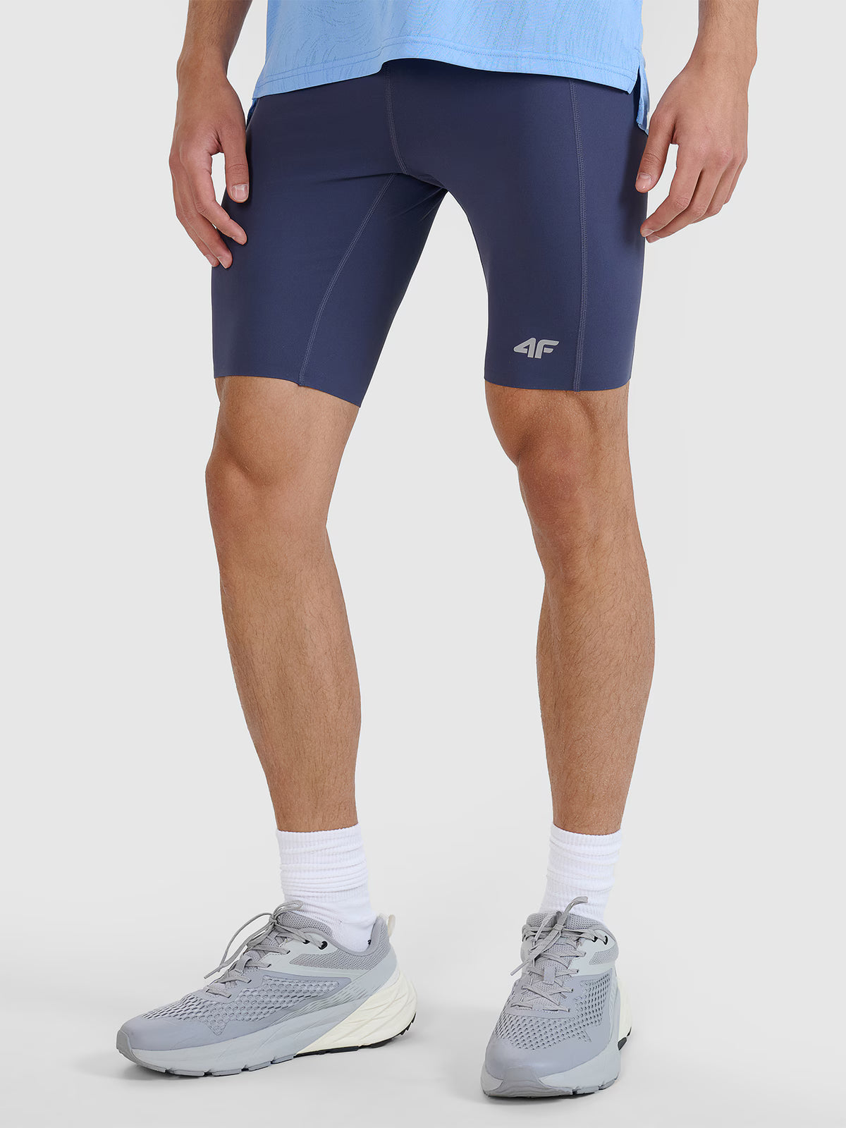 Legginsy kolarki do biegania szybkoschnące męskie
