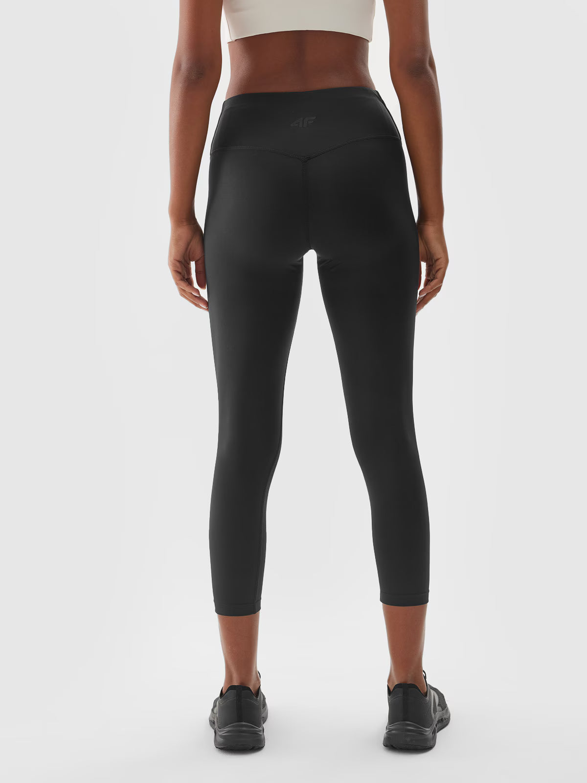 Legginsy treningowe 7/8 z wysokim stanem damskie