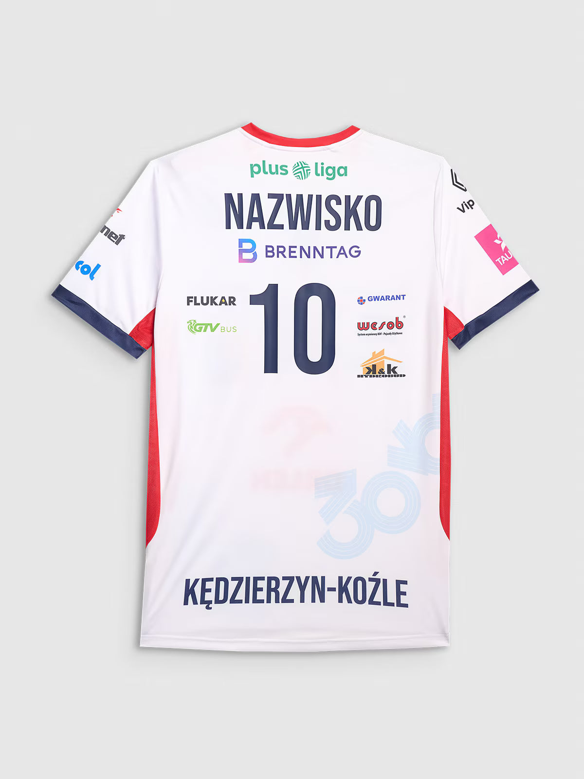 Koszulka meczowa replika wyjazdowa z sezonu 2024/25 męska 4F x Zaksa Kędzierzyn Koźle
