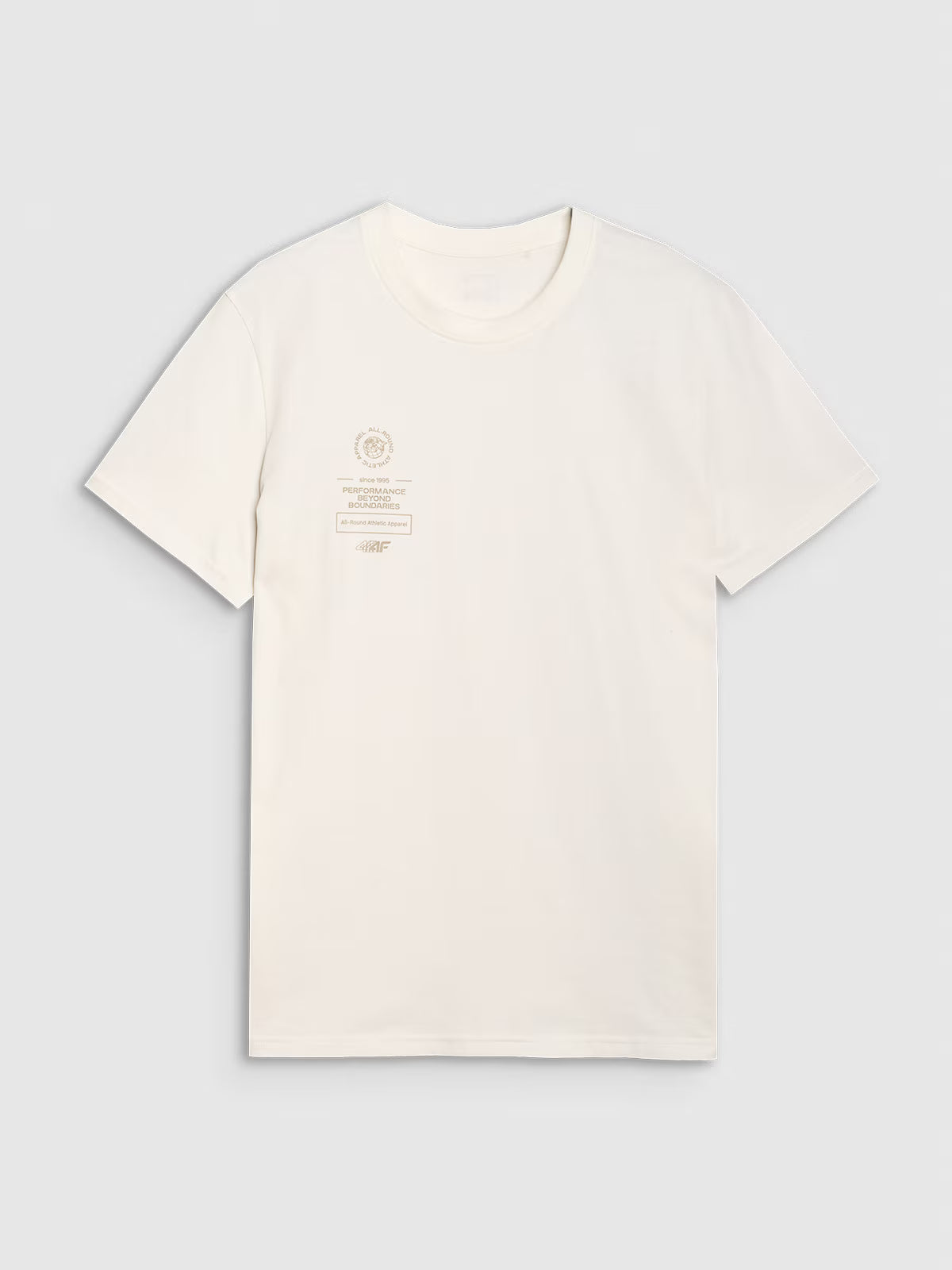 T-shirt regular z nadrukiem męski