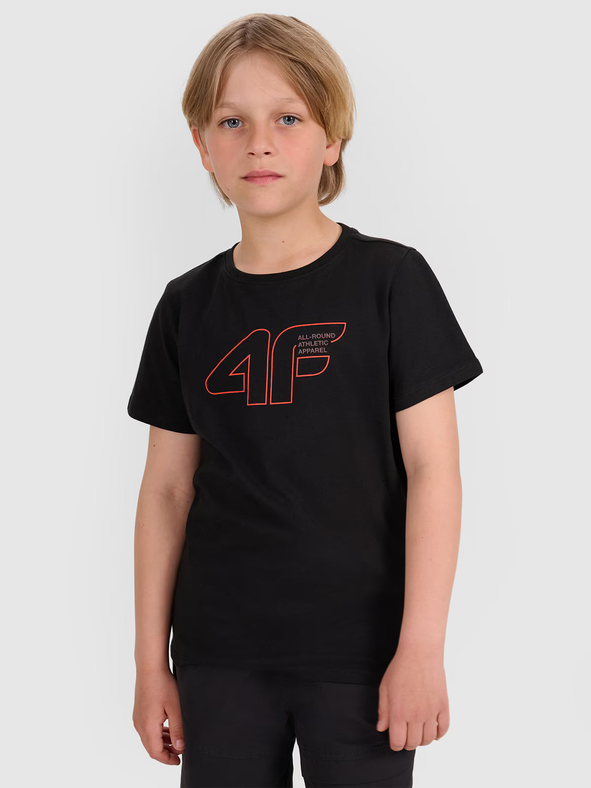 T-shirt regular z nadrukiem chłopięcy