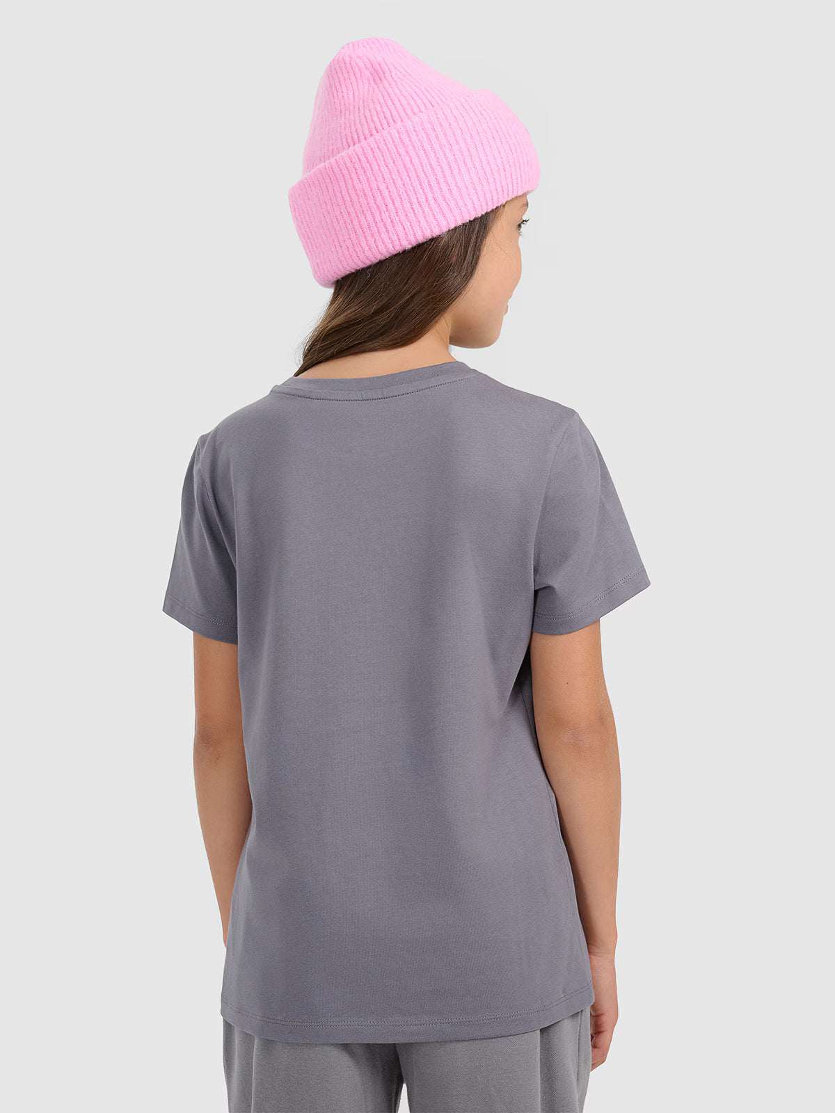 T-shirt regular z nadrukiem dziewczęcy